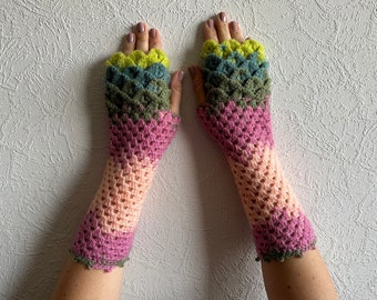 Dragon Gloves - Mitaines - Manchettes - Mitaines longues - Mitaines