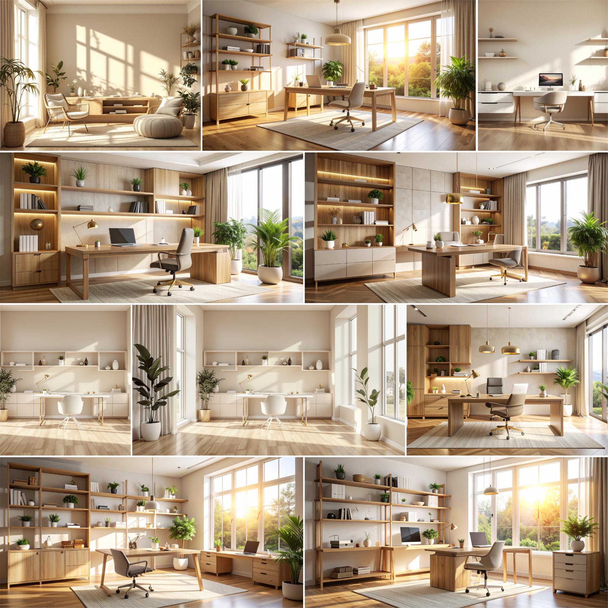 50 Luxury Office Zoom Backgrounds | Executive Virtual Workspace ...