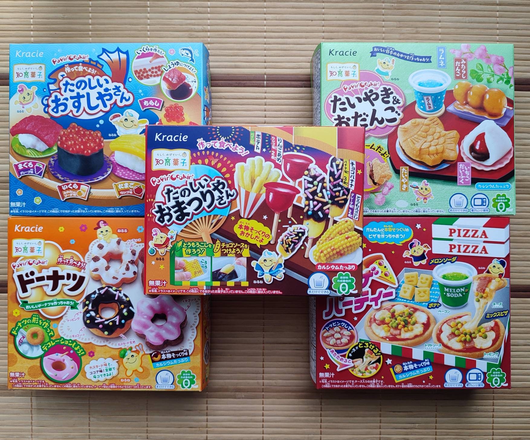 Poppin' Cookin' Mini Japanese Sweets Craft Kits Set -  Finland
