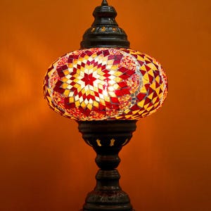 Mosaic Table Lamp - Extra Large Globe (No.5)