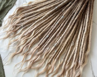 Dreadlocks natural human hair dreads single ended and double ended