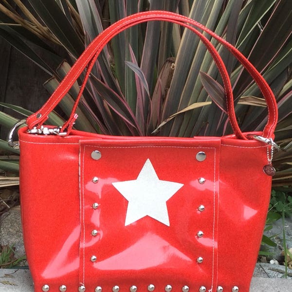 Fabriqué à la main par Stitches For Bitches™ Lone Star Crossbody & Shoulder 2 en 1 Sac