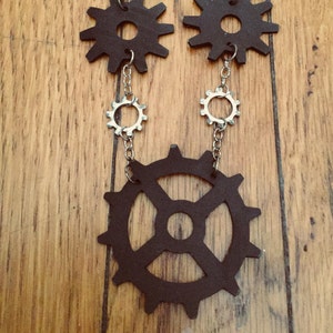 Gears & Chain Neckace