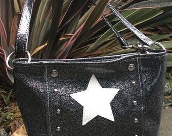 Handcrafted by Stitches For Bitches Lone Star Crossbody/Shoulder Bag 2 in 1