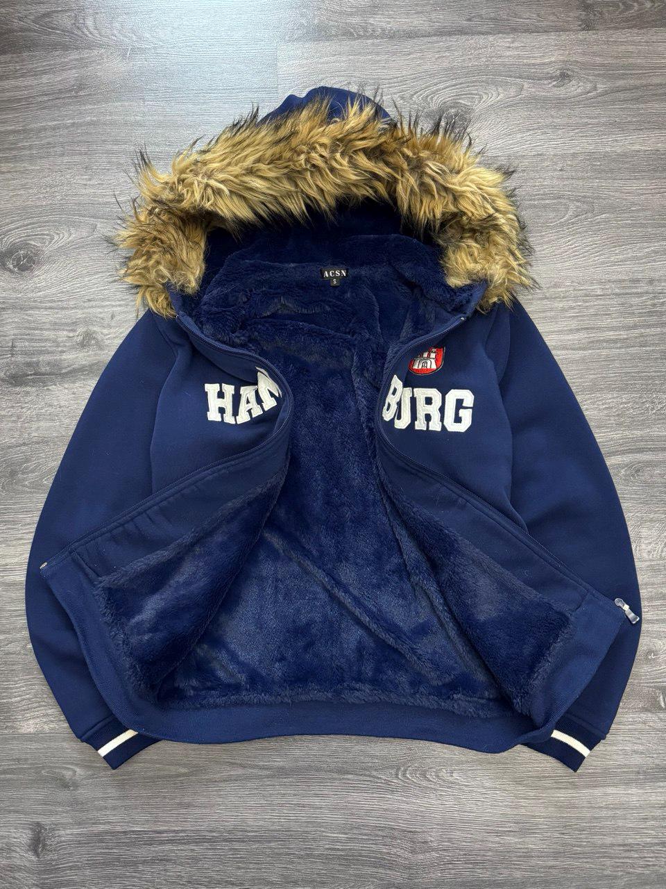 Bomber Vintage Adidas Allemagne TT - Taille XL - Blanc - Années Y2K - Deadstock
