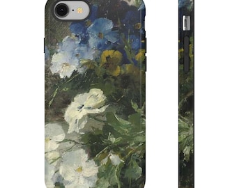 Vintage Floral Phone Case: Tough Protective Art Accessory