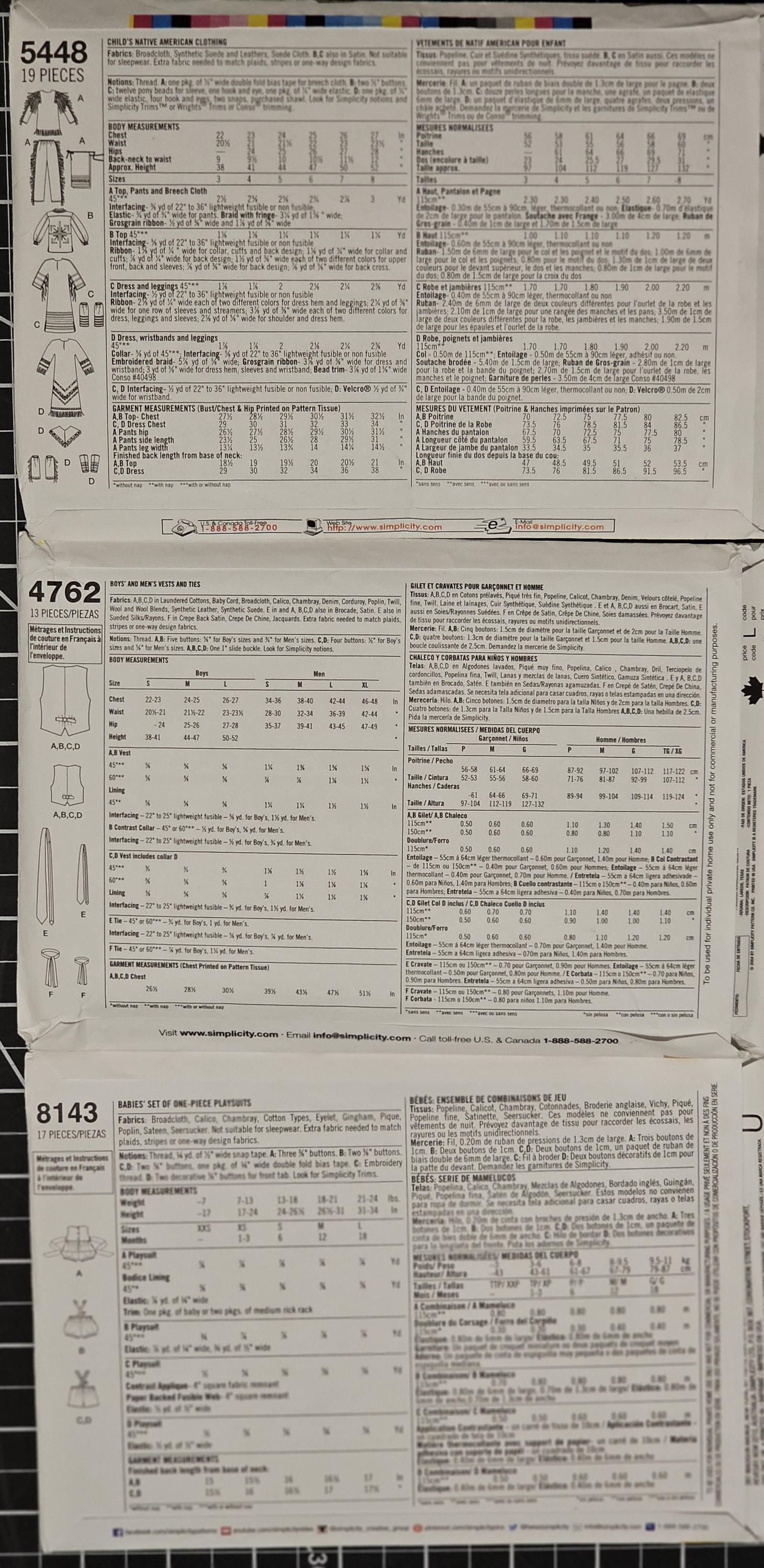Simplicity Pattern 8459 Sewing Pattern Simplicity 8479 2065 8487 8627 8490 5448 4762 8143 - Etsy