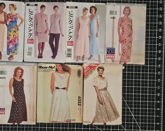 See & Sew Butterick 3879, 3940, B4163, 4565, 4475, 6512, 5432