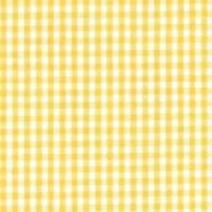 K&ouml;nnte beinhalten: Gelber und wei&szlig;er Gingham-Stoff mit kleinem Karomuster.
