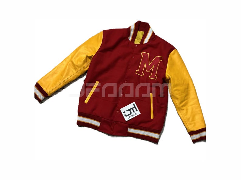 MJ Thriller Varsity Jacket: Michael Jackson Halloween Costume Christmas Gift image 1