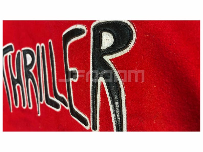MJ Thriller Varsity Jacket: Michael Jackson Halloween Costume Christmas Gift image 13
