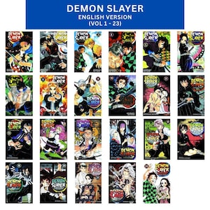 Demon Slayer Complete Book Set - Etsy