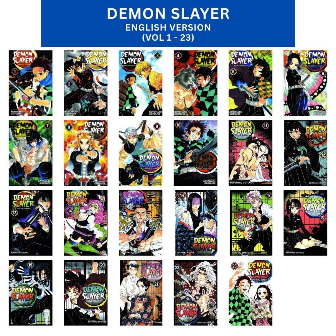 鬼滅の刃 英語版DEMON SLAYER 1〜7巻セット Amazon.com: Demon Slayer: Kimetsu no Yaiba Complete Box Set