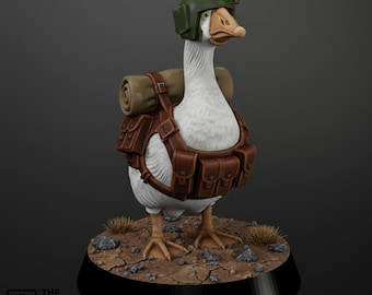 Cadeau modèle Grimdark Goose Guard Proxy Sci Fi Wargaming de table