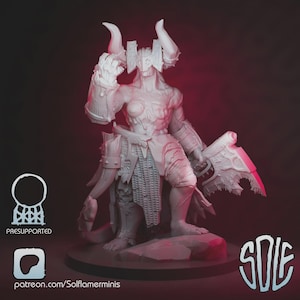 Bloody Berserker Demon - Bordspelsminiatyr för sci-fi-fantasi