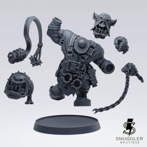 Ragar Da Runt Rangler - Space Orc Proxy Tabletop Sci Fi Wargaming Miniature - Smuggler Boutique image 10