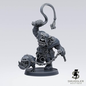 Ragar Da Runt Rangler - Space Orc Proxy Tabletop Sci Fi Wargaming Miniature - Smuggler Boutique image 5