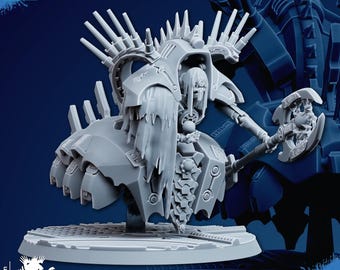 Undying Flying Lord - Modèles proxy imprimés en 3D de science-fiction de table de robots spatiaux