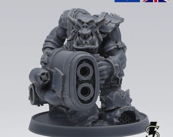 Orc Krugg Da Big Shoota - Space Orc Proxy - scifi-miniatuur op tafel - Smuggler Boutique