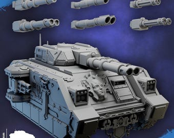 Ghamak, char d'assaut du Sacré-Cœur - Sci Fi Knights Wargaming Proxy Marines