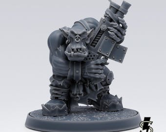 Guzdrur Shoota - Space Orc Proxy - scifi-miniatuur op tafelblad - Smuggler Boutique