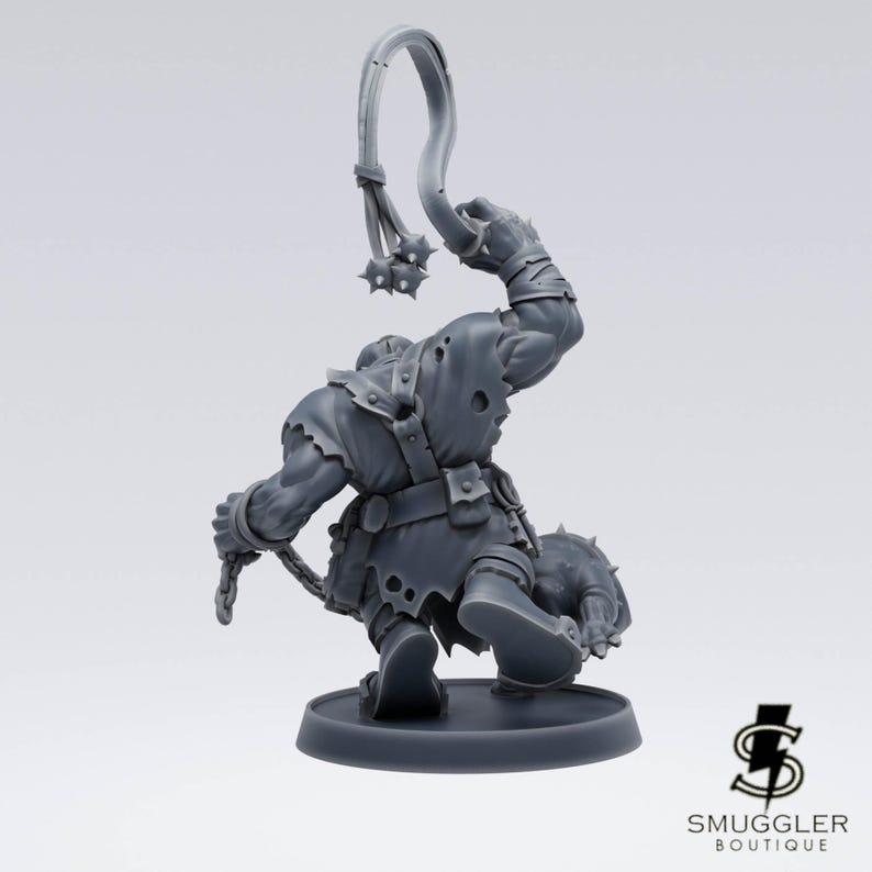 Ragar Da Runt Rangler - Space Orc Proxy Tabletop Sci Fi Wargaming Miniature - Smuggler Boutique image 7