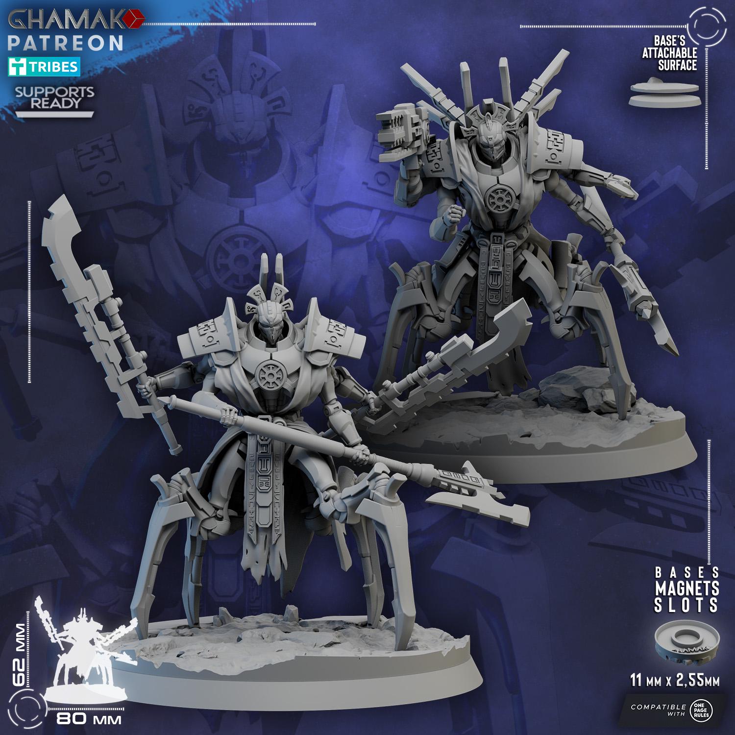 ネクロン セラプテック・ヘヴィ・コンストラクト 塗装済完成品 Necron seraptek heavy construct - Etsy 日本