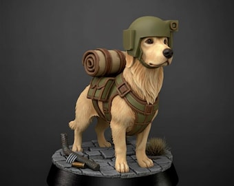 Grimdark Dog Guard Model Gift Tabletop Sci Fi Wargaming Proxy
