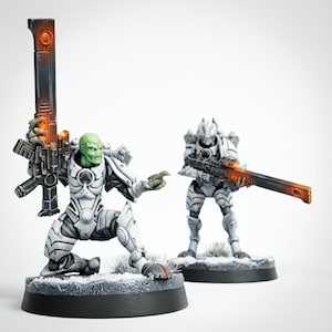 Xaiax Riflemen (5) - Greater Good Proxy Sci Fi Bordspel Krigsspel Marines