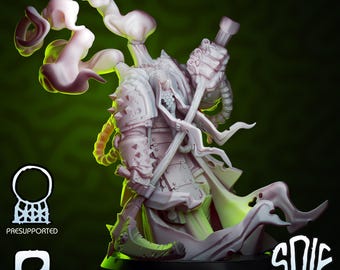 Gardien de la peste - Miniature de jeu de guerre proxy mandataire pourriture des marines pourriture de table