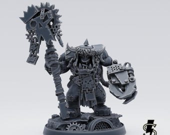 Klawwkra Variante 1 - Orco Espacial Proxy - Miniatura de ciencia ficción de mesa - Smuggler Boutique