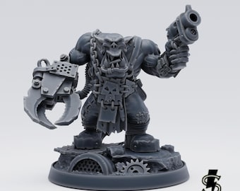 Klawwkra Variant 2 - Space Orc Proxy - Sci-Fi-miniatuur op tafelblad - Smuggler Boutique