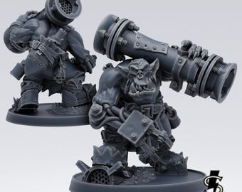 Brakkrakk Booma Boy - Space Orc Proxy - scifi-miniatuur op tafelblad - Smuggler Boutique