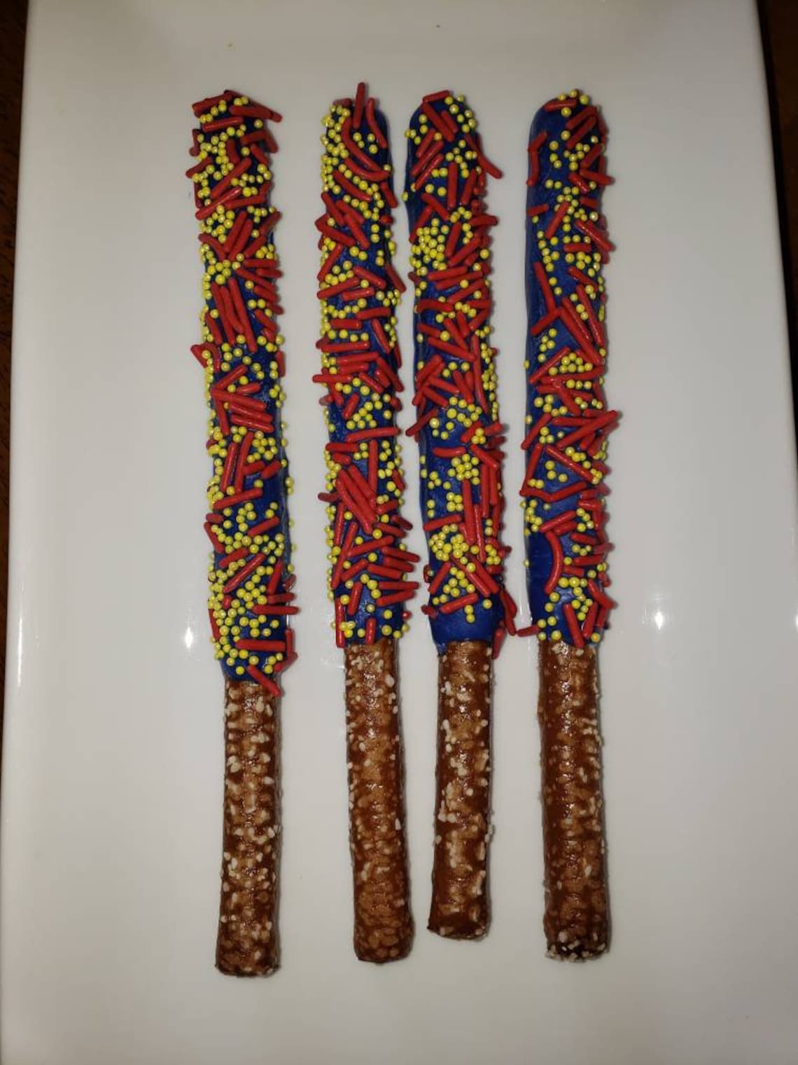 Chocolate Covered Pretzels Individually Wrapped Etsy