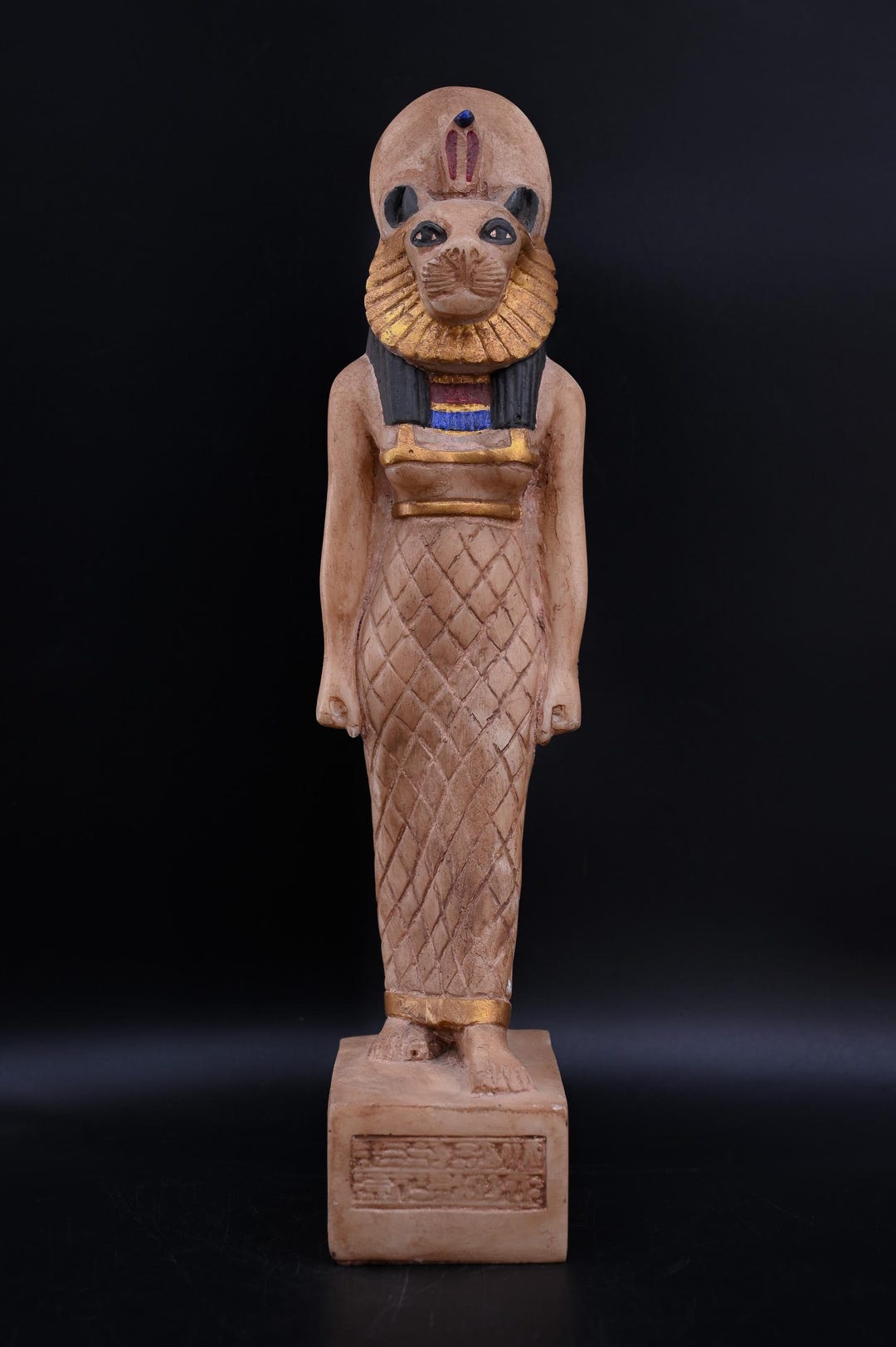Sekhmet Goddess Statue, Marble Stone, Ancient Egyptian Art, Lady of War ...