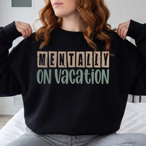 Funny summer sublimation design with distressed block letters.
