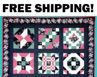 Quilt in a Day Quilter’s Almanac Block Party Series Number Three Free Shipping!