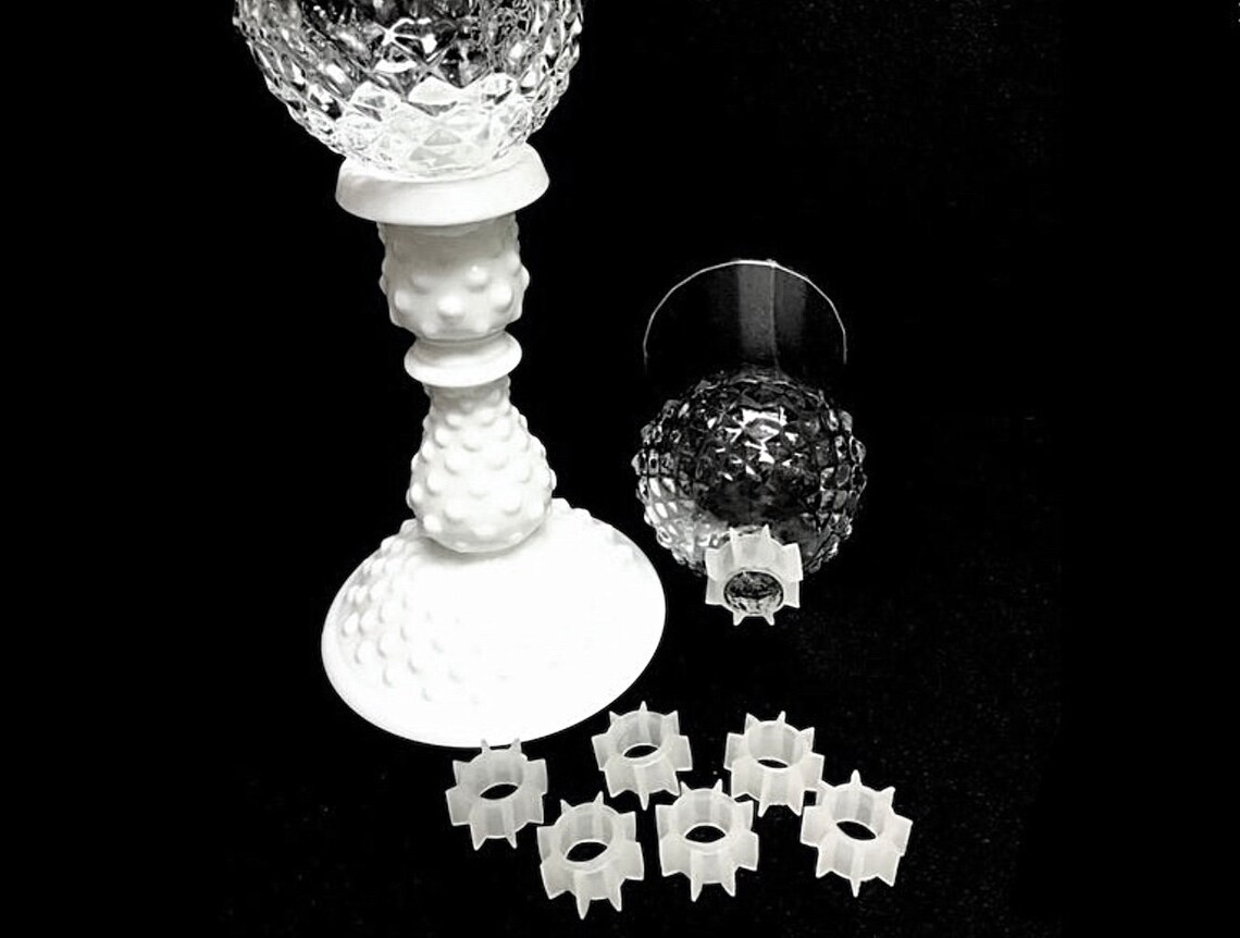 Votive Candle Cup Peg Rubber Grommets Gaskets Set of 6 Free Etsy