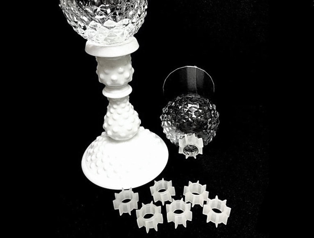 Votive Candle Cup Peg Rubber Gaskets Grommets Set of 6 Free Shipping Etsy