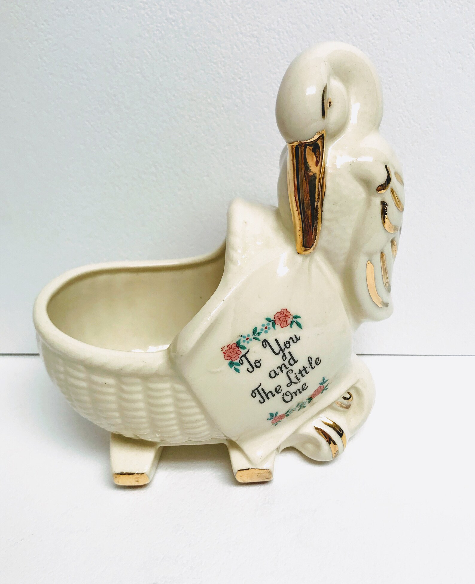 Planter Baby Vintage Novelty Nursery Planter Keepsake Free Etsy