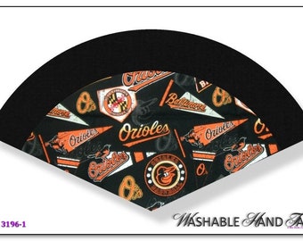 Baltimore Baseball Washable Hand Fan