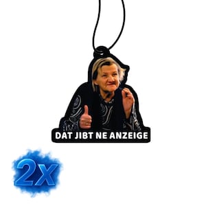 2x Dat jibt ne Anzeige Duftbaum/Auto Lufterfrischer/Chanel