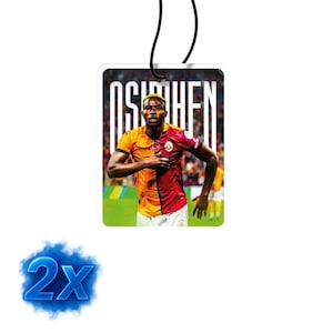 2x Victor Osimhen Duftbaum/Auto Lufterfrischer/Chanel