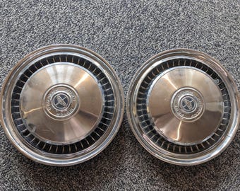 2 Ford Hubcaps 15 Inch 1970s 1980s F150 LTD