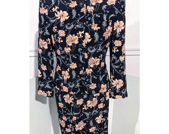 VTG NWT Skirt Suit Floral Y2K 90s Style ModernRoyalty Flowercore