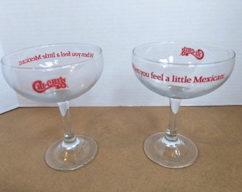 Copas de margarita vintage de Chi-Chi (2) con eslogan