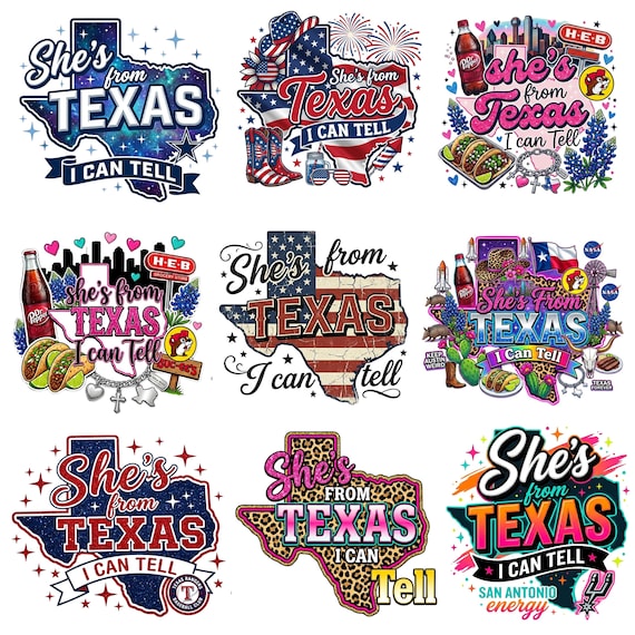 She’s From Texas PNG Bundle, Texas Independence Day, Choosing Texas PNG, Texas State Png, Western Cowgirl Design,Texas Girl,Digital Download
