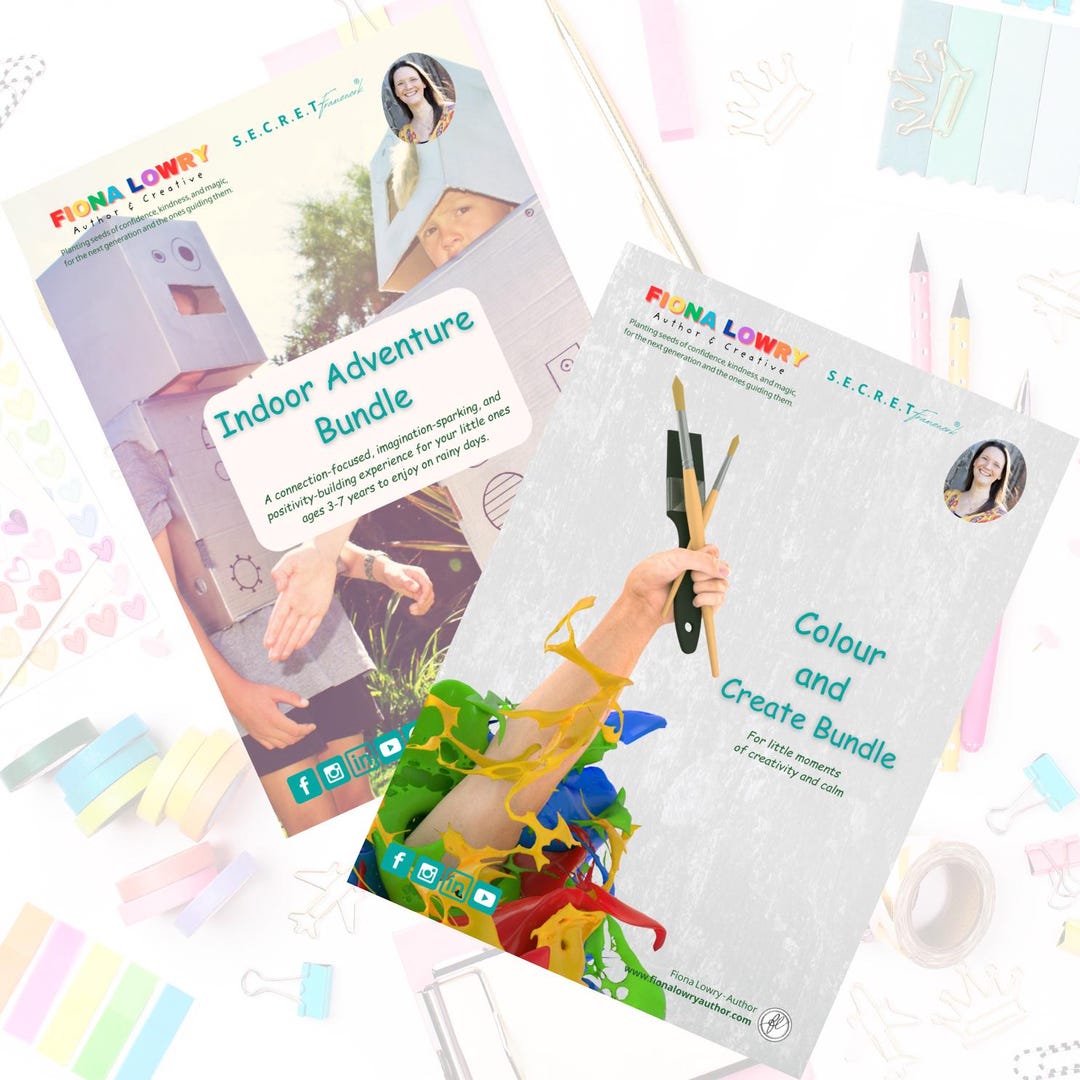 Kids Activity Bundle | Indoor Adventure With Colour and Create - Etsy