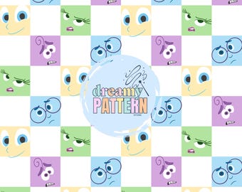 Magical emotion Seamless Pattern for Sublimation – High-Resolution PNG & JPEG - Digital Download