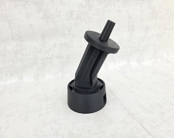 Angled Hat Block Stand inclusive clamp and 2 pins